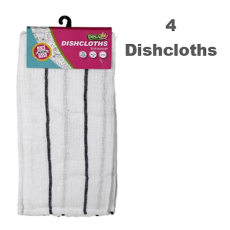 Cotton Dishcloth - 4 pack